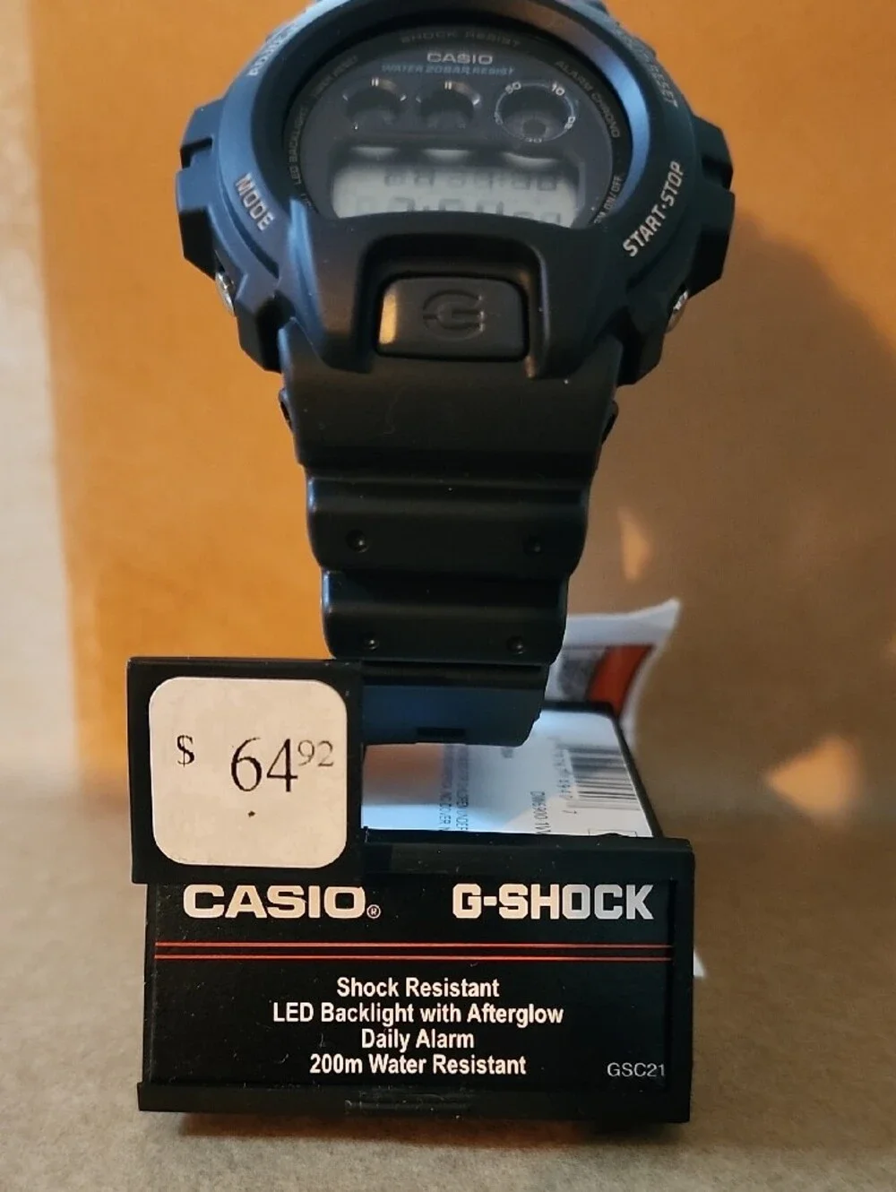 Casio G-Shock Blue and Black Digital Watch